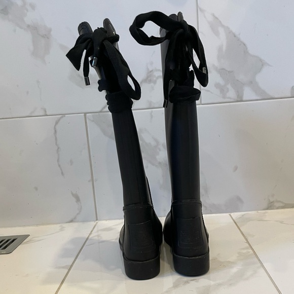 Coach | Tristee Black Waterproof Rain Boot - Picture 6 of 16
